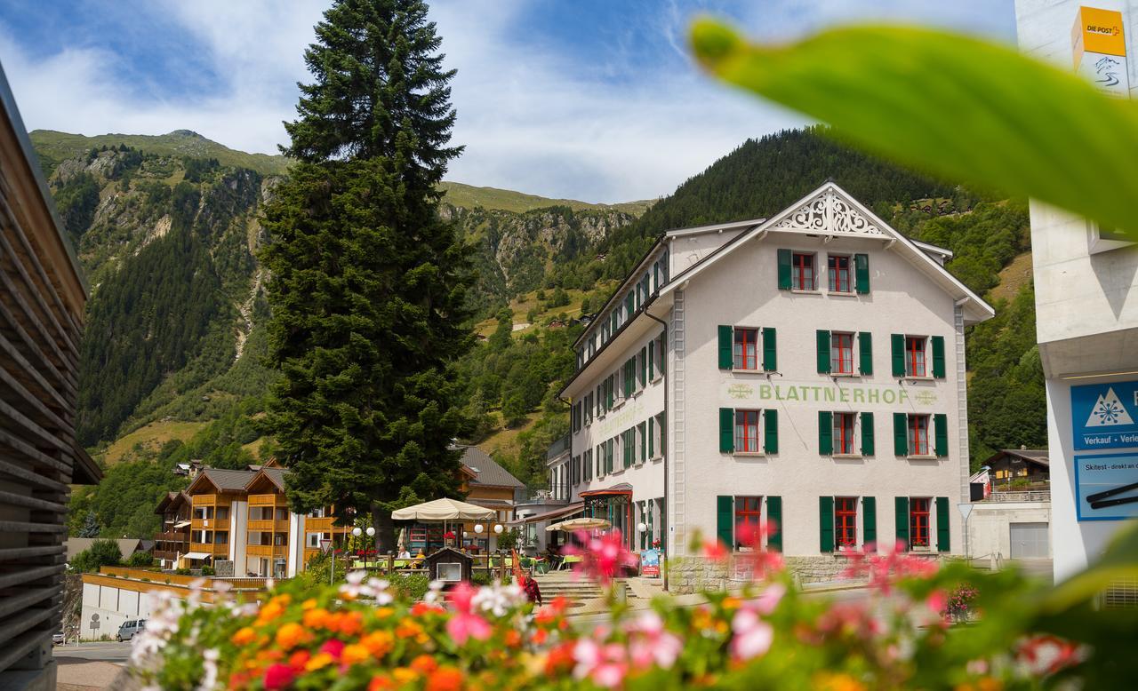 Hotel Blattnerhof Blatten bei Naters Eksteriør billede