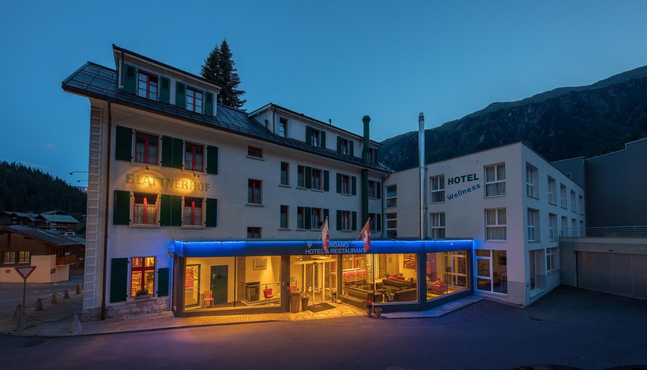 Hotel Blattnerhof Blatten bei Naters Eksteriør billede
