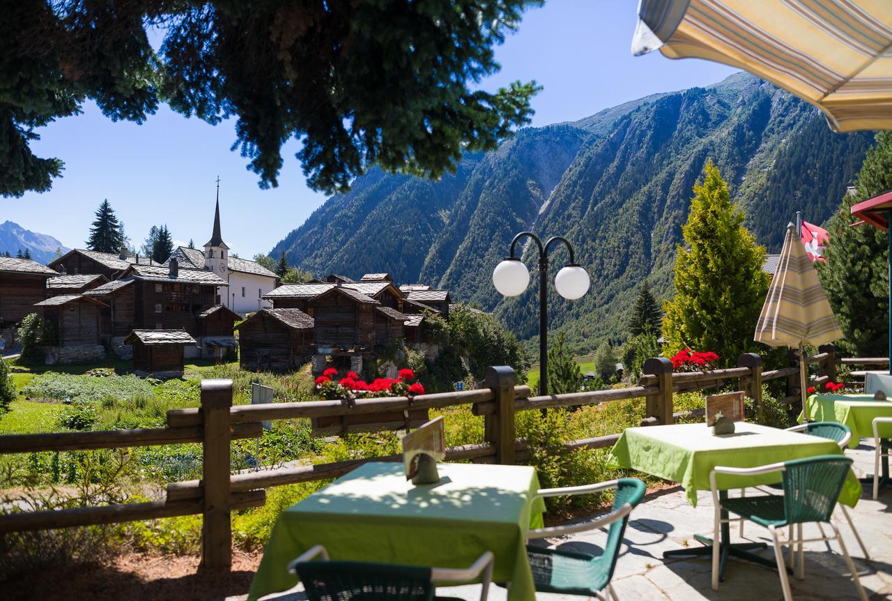 Hotel Blattnerhof Blatten bei Naters Eksteriør billede